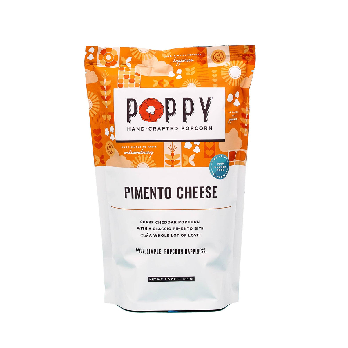 Poppy Popcorn Company Pimento Cheese Popcorn