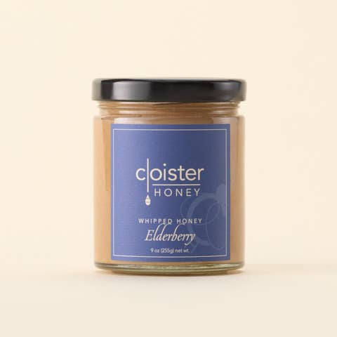 Cloister Elderberry Whipped Honey: 3oz