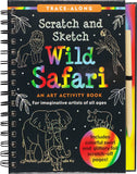 Peter Pauper Press Wild Safari Scratch and Sketch