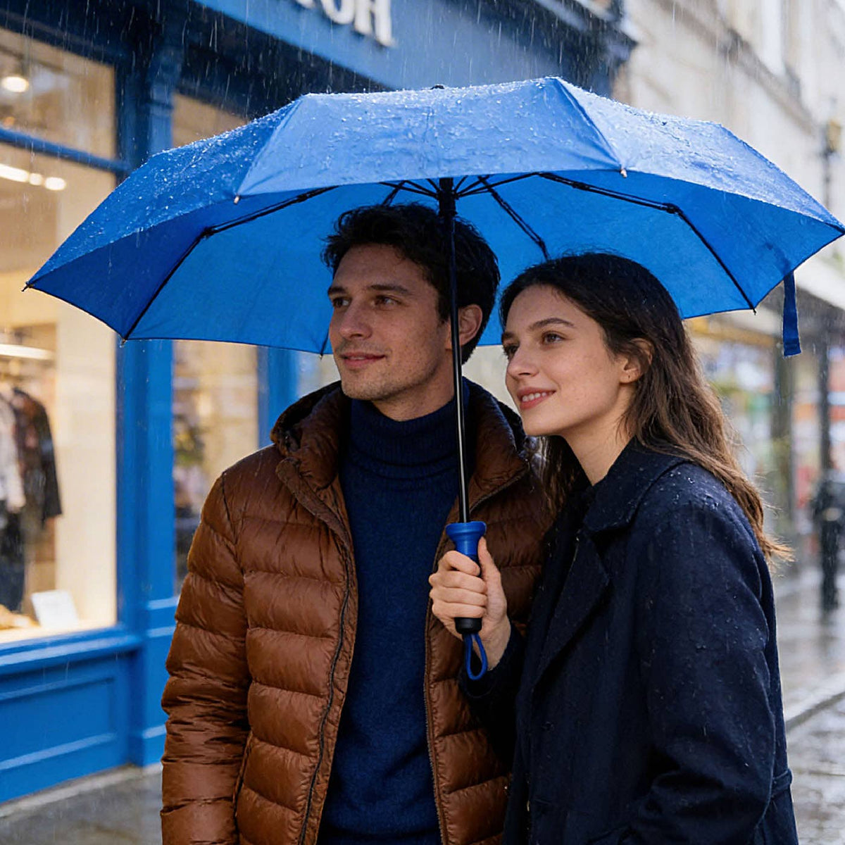 Vinrella Cobalt Bottle Umbrella