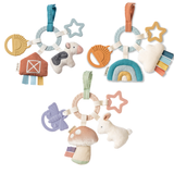 Itzy Ritzy Bitzy Busy Ring™ Teething Activity Toy: Farm