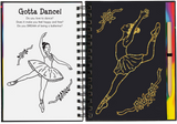 Peter Pauper Press Ballet Scratch and Sketch
