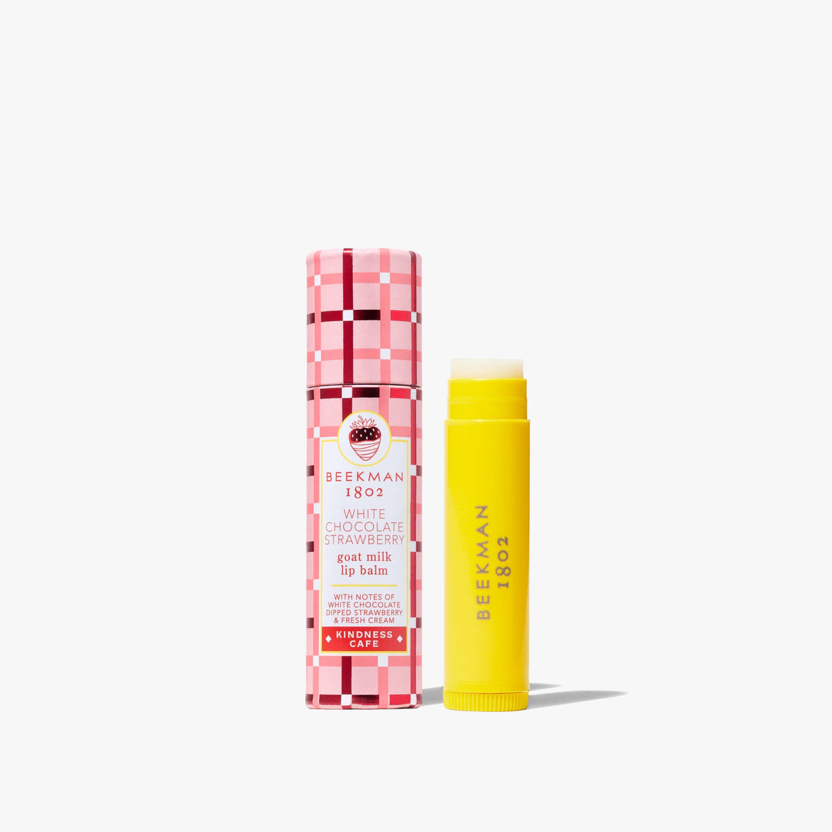 Beekman 1802 White Chocolate Strawberry Lip Balm 0.15oz