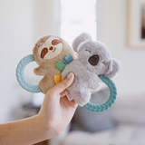 Itzy Ritzy Ritzy Rattle Pal™ Plush Rattle Pal with Teether: Koala