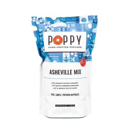 Poppy Popcorn Company Asheville Mix Popcorn