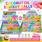 Gypsy Soul Coconut Oil Balls Squeeze Toy — Stretchy Stress Relief