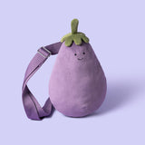 Jellycat Amusables Eggplant (Aubergine) Bum Bag