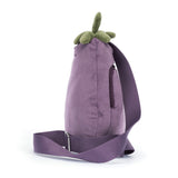 Jellycat Amusables Eggplant (Aubergine) Bum Bag