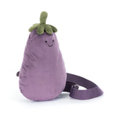 Jellycat Amusables Eggplant (Aubergine) Bum Bag