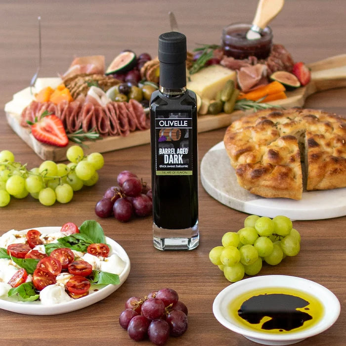 Olivelle Barrel Aged Dark Thick Sweet Balsamic Vinegar