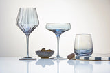 Tag Chelsea Iridescent Optic Wine Glass Smoke