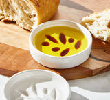 Tag Olive Branch Oil & Vinegar Dipping Dish