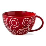 Tag Zoey Flower Latte Mug