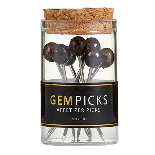 SBDS Tablesugar Black Appetizer Picks Set of 8