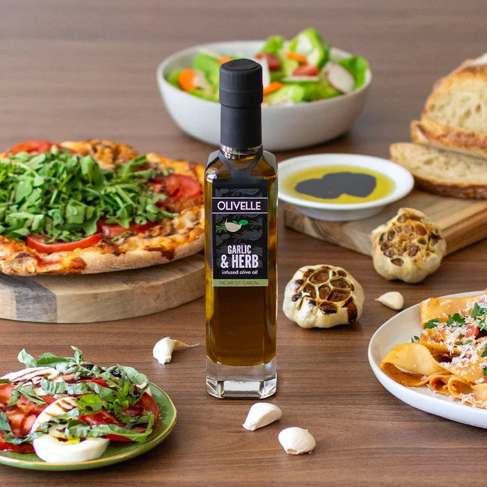Olivelle Garlic & Herb Infused Olive Oil