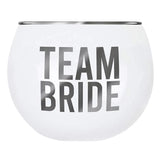 SBDS Wedding Roly Poly Glass - Team Bride