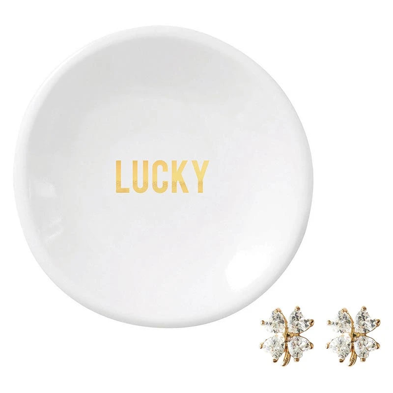 SBDS Fleur Jewelry Earrings & Tray - Lucky