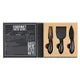 SBDS Tablesugar Matte Black Cheese Knives Book Kit
