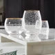 SBDS Tablesugar Gold Rimmed Roly Poly Glass