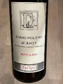 Cantina Da Capo Renard Grignolino d'Asti 2022