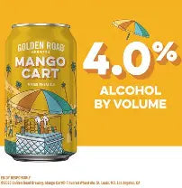 Golden Road Mango Cart 1/6bbl Keg