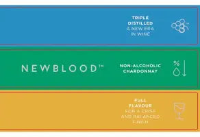 New Blood Non Alcohol Chardonnay NV