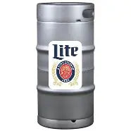 Miller Lite 1/4 Barrel