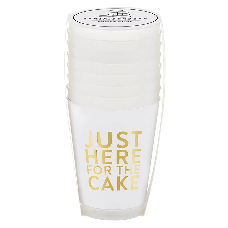 SBDS Sippin' Pretty Frost Cup 16oz 6pk - Just Here For The Cake