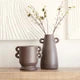 SBDS Pure Design Brown Double Handle Vase - Tall