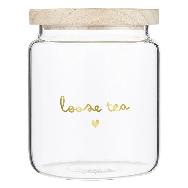 SBDS Sippin' Pretty Glass Canister - Loose Tea