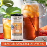 Republic of Tea Ginger Peach Black Tea (50 Tea Bags)