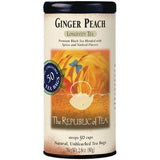 Republic of Tea Ginger Peach Black Tea (50 Tea Bags)