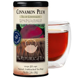 The Republic of Tea Cinnamon Plum Black Tea (50 Tea Bags)
