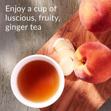The Republic of Tea Decaf Ginger Peach Black (50 Tea Bags)