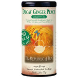 The Republic of Tea Decaf Ginger Peach Black (50 Tea Bags)