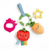 Itzy Ritzy Bitzy Busy Ring™ Teething Activity Toy: Farm