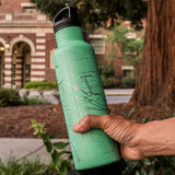 Well Told Roanoke Map - Water Bottle - 21 oz: Black