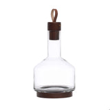 Creative Co-Op Bloomingville Glass Carafe w/Mango Wood Base