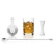 Viski 4pc Mixologist Barware Set Stainless Steel