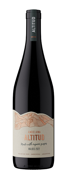 Andeluna Altitud Organic Malbec 2022