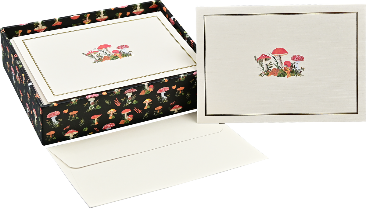 Peter Pauper Press Mushrooms Note Cards