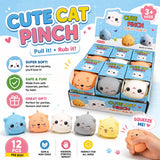 Gypsy Soul Cute Cat Pinch – Super Soft Pull & Rub Squishy Cats