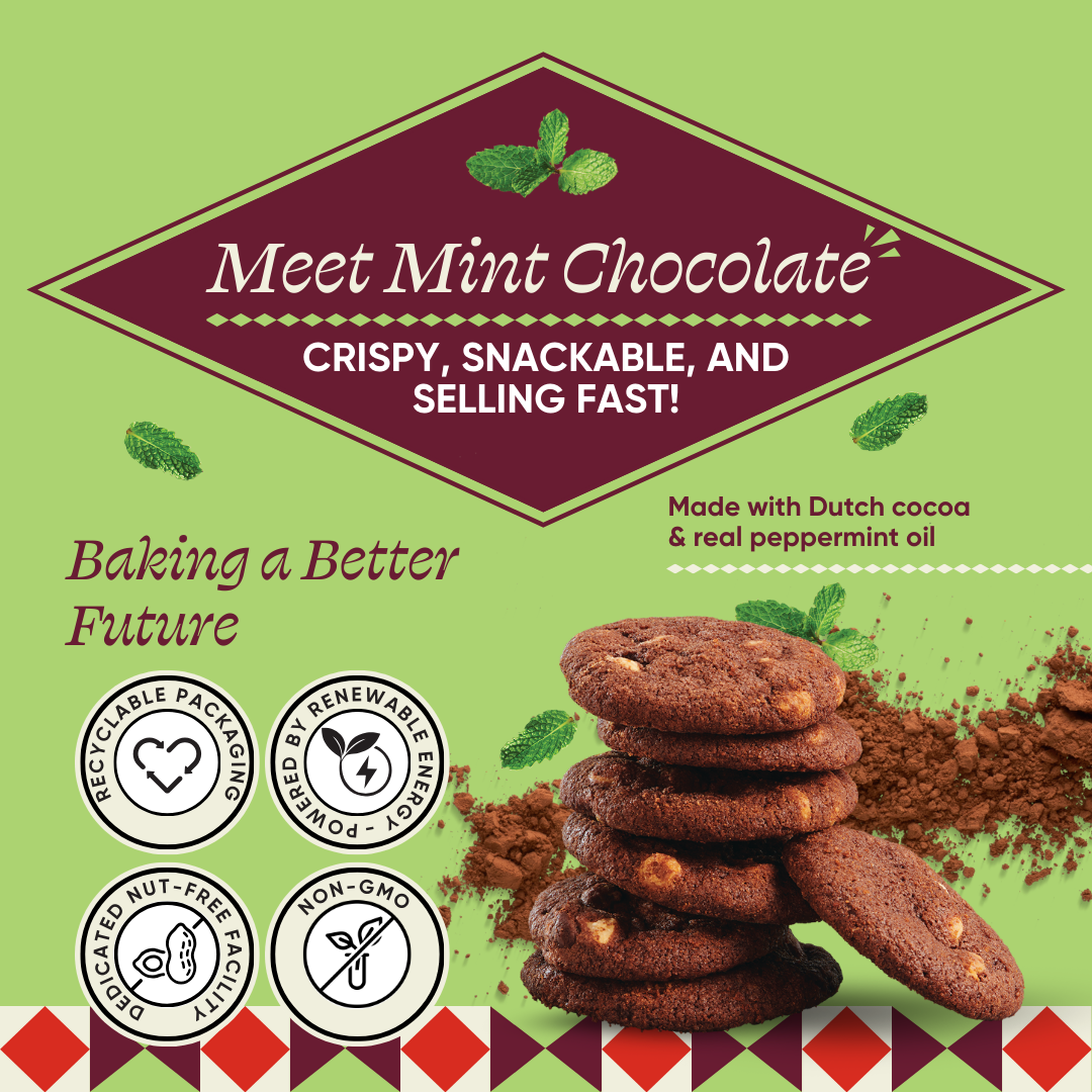Fancypants Mint Chocolate Cookies 5oz