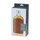 Viski Admiral Parker 7oz Leather Wrapped Glass Flask