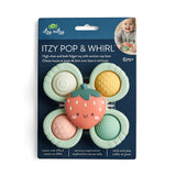 Itzy Ritzy Itzy Pop & Whirl™ - Bath + Travel Toy: Strawberry