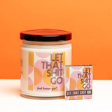 Whiskey River Let That Shit Go Candle and Matchbook | Funny Candle