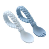 Itzy Ritzy Sweetie Spoons™ Spoon + Fork Set: Mint