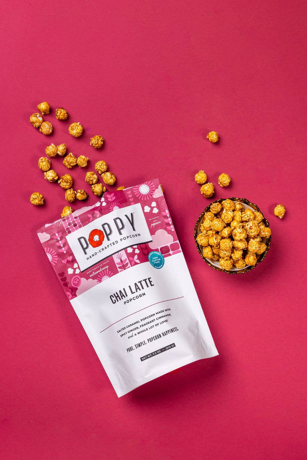 Poppy Popcorn Company Chai Latte Popcorn