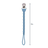 Itzy Ritzy Itzy Paci Strap™ Silicone One-Piece Pacifier Clips: Toast