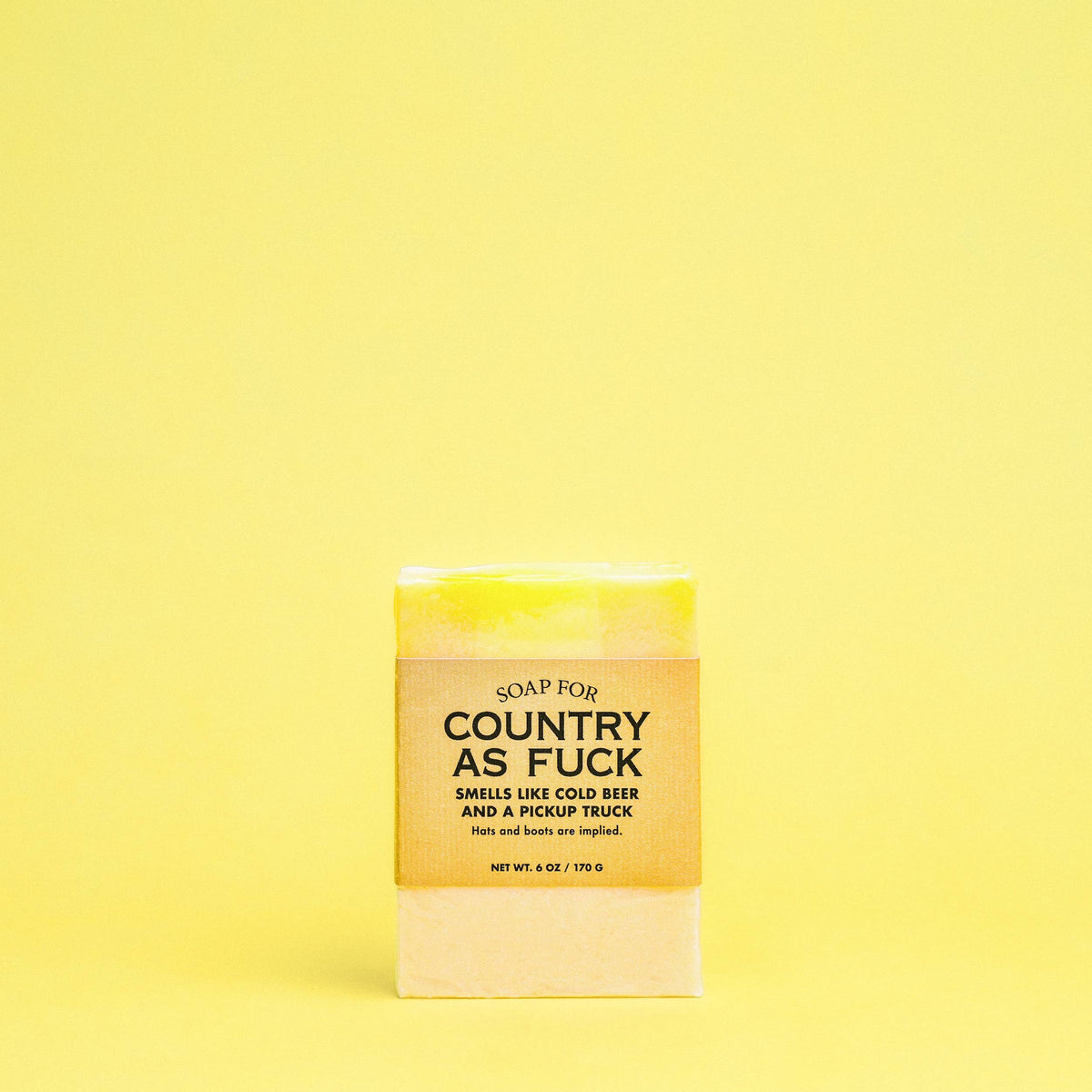 Whiskey River Soap for Country as Fuck | Funny Soap